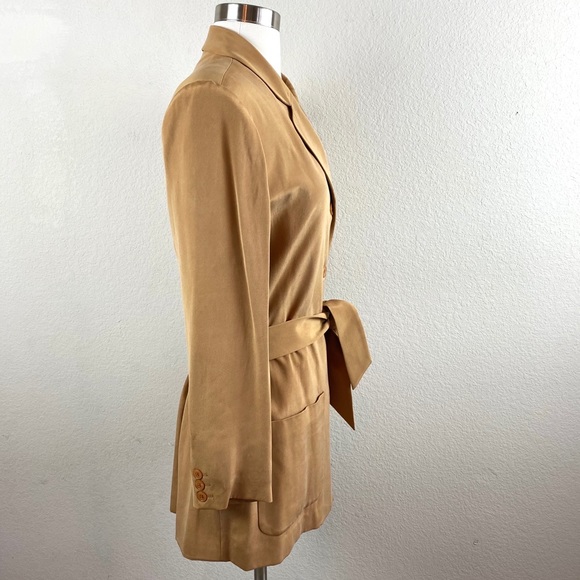 Patrick Collection Vintage Silk Blazer/Jacket - Picture 8 of 11